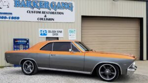 1968 Chevrolet Chevelle Malibu passenger side