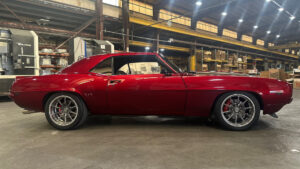 Custom red 1969 Camaro