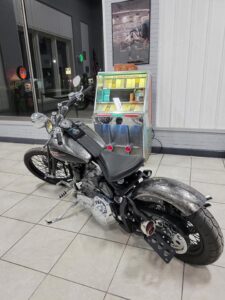 Custom Harley Davidson for Foreigner back view